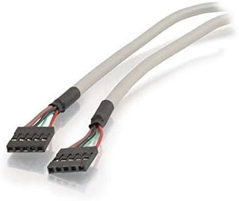 C2G 27367 USB Adapter - USB 2.0 Mini-B Female to Micro-USB B Male, Black in Saudi Arabia
