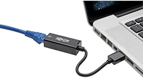 TRIPP LITE USB 3.0 SuperSpeed to Gigabit Ethernet NIC Network Adapter, White (U336-000-GBW) in Kuwait