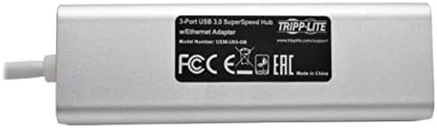 TRIPP LITE USB 3.0 SuperSpeed to Gigabit Ethernet NIC Network Adapter, White (U336-000-GBW) in Kuwait