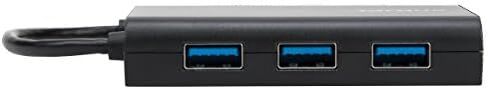 موزع USB 2.0 بـ 4 منافذ من تارجوس، أسود - متوافق مع أجهزة الكمبيوتر الشخصية وأجهزة Mac، أنيق وسهل السفر (ACH114US) in Kuwait
