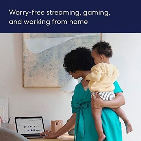 Amazon eero 6 mesh wifi add-on extender - Add up to 1,500 sq. ft. of Wi-Fi 6 coverage. Required eero mesh wifi system not included in Saudi Arabia