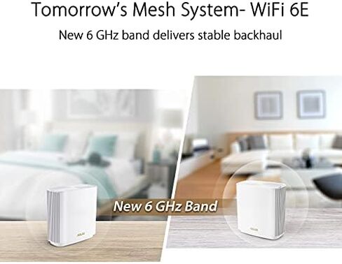 نظام ASUS ZenWiFi Tri-Band Mesh WiFi 6E in Kuwait
