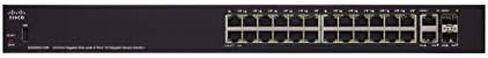 محول Cisco SG250-26 الذكي مع منافذ إيثرنت 26 جيجابيت (GbE) مع 24 جيجابيت ايثرنت RJ45 و2 منفذ كومبو جيجابت ايثرنت من SFP حماية محدودة مدى الحياة (SG250-26-K9-NA) in Kuwait