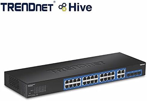 محول شبكة جيجابايت 20 منفذ من تريندنت ، 16 منافذ جيجابت، 4 منافذ جيجابايت مشتركة (RJ-45/SFP)، VLAN، QoS، LACP، IPv6، سعة تبديل 40 جيجابايت في الثانية TEG-204WS in Kuwait