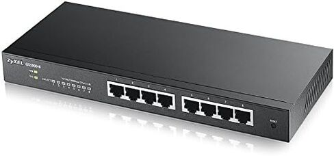 ZyXEL 24-Port Gigabit Ethernet Smart Managed Switch Switch - تصميم بدون مروحة [GS1900-24] in Kuwait