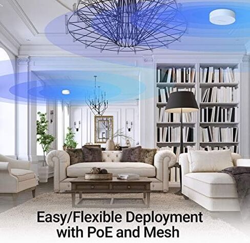 تتميز نقطة الوصول اللاسلكية الداخلية المُدارة من EnGenius Technologies بمعالجات رباعية النواة، ومنفذ GigaE (يتضمن طقم التثبيت) in Kuwait