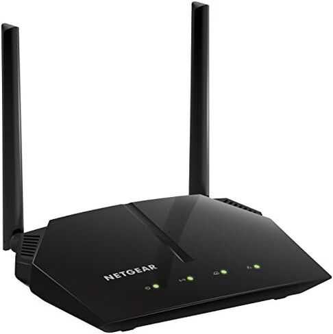 NETGEAR WiFi Router (R6080) - AC1000 Dual Band Wireless Speed (up to 1000 Mbps) | Up to 1000 sq ft Coverage & 15 devices | 4 x 10/100 Fast Ethernet ports | 5 GHz in Saudi Arabia