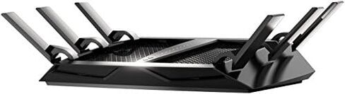 NETGEAR Nighthawk Smart Wi-Fi Router (R7000-100NAS) - AC1900 Wireless Speed (Up to 1900 Mbps) | Up to 1800 Sq Ft Coverage & 30 Devices | 4 x 1G Ethernet and 2 USB Ports | Armor Security in Saudi Arabia