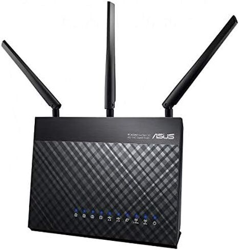 ASUS WiFi Router (RT-AC1200_V2) - Dual Band Wireless Internet Router, Gaming & Streaming, Easy Setup, Parental Control in Saudi Arabia