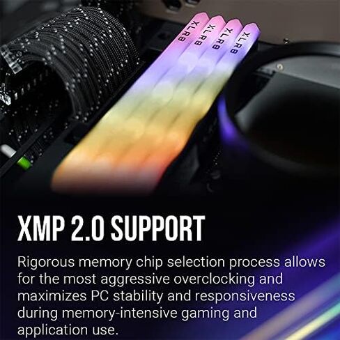 بي إن واي XLR8 Gaming REV RGB 32 جيجابايت (2 × 16 جيجابايت) DDR4 3600 ميجاهرتز (PC4-28800) in Saudi Arabia