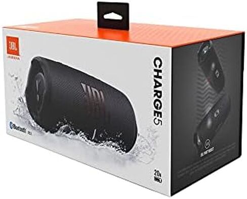 JBL CHARGE 5 - Portable Bluetooth Speaker with IP67 Waterproof and USB Charge out - Black in Saudi Arabia