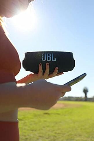 JBL CHARGE 5 - Portable Bluetooth Speaker with IP67 Waterproof and USB Charge out - Blue in Saudi Arabia