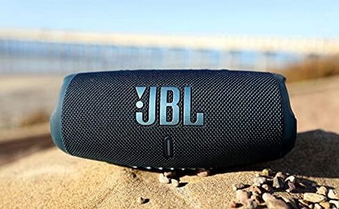 JBL CHARGE 5 - Portable Bluetooth Speaker with IP67 Waterproof and USB Charge out - Blue in Saudi Arabia