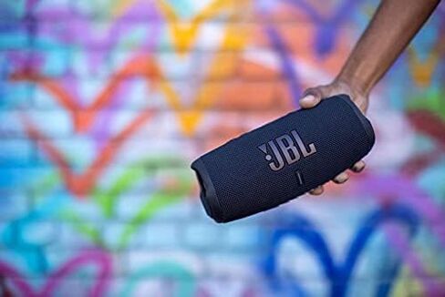 JBL CHARGE 5 - Portable Bluetooth Speaker with IP67 Waterproof and USB Charge out - Blue in Saudi Arabia