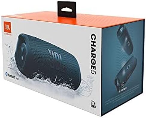 JBL CHARGE 5 - Portable Bluetooth Speaker with IP67 Waterproof and USB Charge out - Blue in Saudi Arabia
