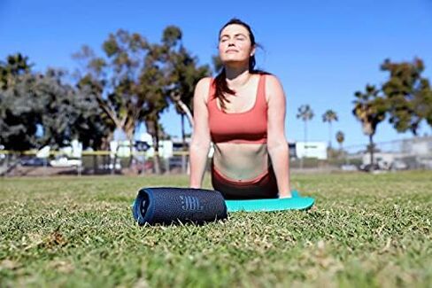 JBL CHARGE 5 - Portable Bluetooth Speaker with IP67 Waterproof and USB Charge out - Blue in Saudi Arabia