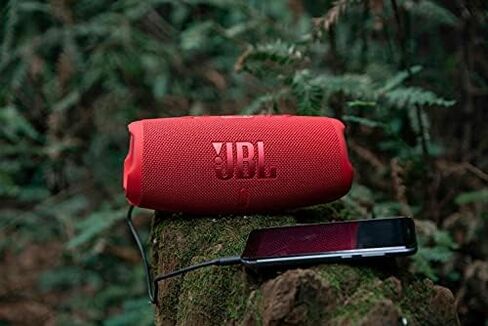 JBL CHARGE 5 - Portable Bluetooth Speaker with IP67 Waterproof and USB Charge out - Red in Saudi Arabia