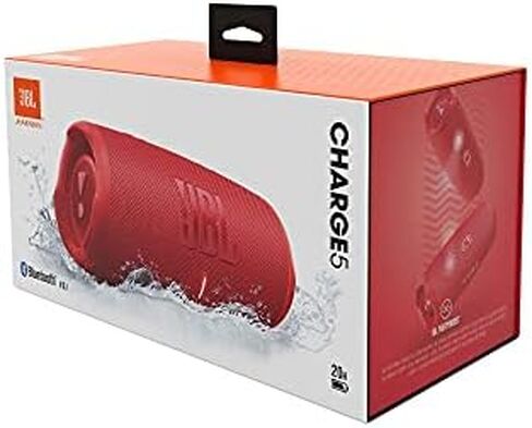 JBL CHARGE 5 - Portable Bluetooth Speaker with IP67 Waterproof and USB Charge out - Red in Saudi Arabia