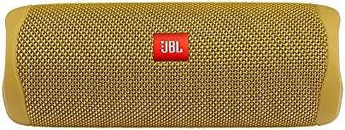 JBL FLIP 5, Waterproof Portable Bluetooth Speaker, Black, Small | Sounds better than ever, Bring the party anywhere, Make a splash with IPX7 waterproof design, A rainbow of colours in Kuwait