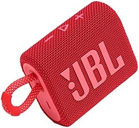 JBL Go 3 - Portable Mini Bluetooth Speaker, big audio and punchy bass, IP67 waterproof and dustproof, 5 hours of playtime, speaker for home, outdoor and travel (Black) in Kuwait