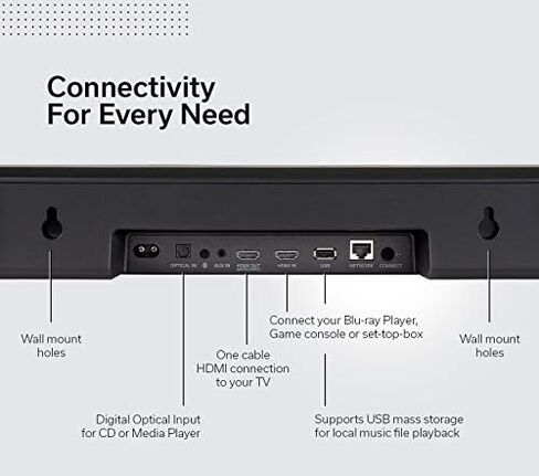 Denon Home Wireless Speaker (2020 Model) | HEOS Built-in, AirPlay 2, and Bluetooth | Alexa Compatible in Saudi Arabia