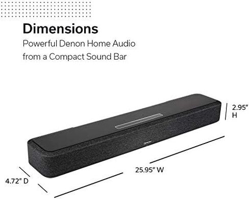 Denon Home Wireless Speaker (2020 Model) | HEOS Built-in, AirPlay 2, and Bluetooth | Alexa Compatible in Saudi Arabia