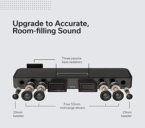 Denon Home Wireless Speaker (2020 Model) | HEOS Built-in, AirPlay 2, and Bluetooth | Alexa Compatible in Saudi Arabia