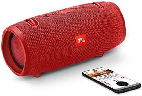 JBL Xtreme 2, Waterproof Portable Bluetooth Speaker, Black | Wireless Bluetooth Streaming, Up to 15 hours of playtime, IPX7 waterproof, JBL Connect, Durable fabric and rugged material in Saudi Arabia