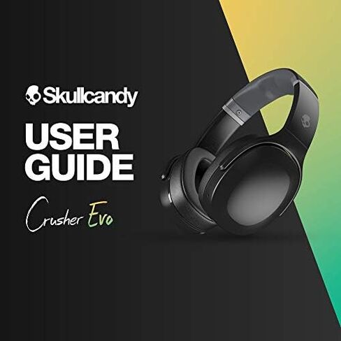 Skullcandy Crusher Evo Wireless Over-Ear Headphone - True Black in Saudi Arabia