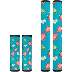 American Flag Refrigerator Door Handle Covers, Keep Kitchen Appliance Fridge Oven Microwave Dishwasher Clean, Protect Antiskid Washable Decor Cloth, Keep Off Smudges Fingerprint Oil Stain
