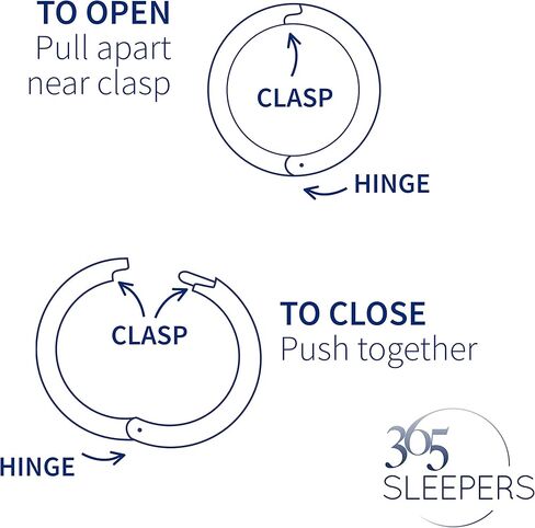 أقراط 365 SLEEPERS من الفضة الإسترليني المطلية بالذهب - مصنوعة يدويًا في أستراليا - خالية من النيكل ولا تسبب الحساسية - 8 مم - 10 مم - 12 مم - 14 مم in Kuwait