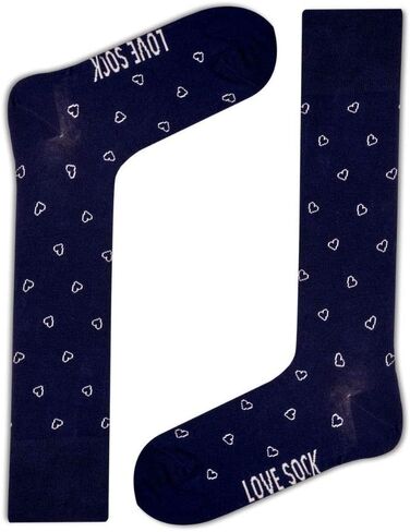 عبوة من 5 جوارب رسمية للرجال - قطن عضوي - صنع في أوروبا - شركة Love Sock in Kuwait