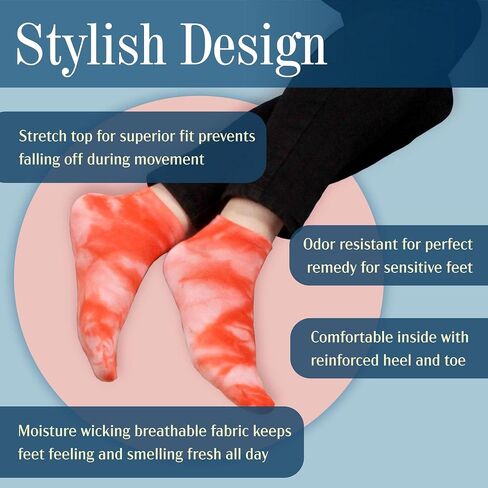 Men's Rayon from Bamboo Fiber Ultra Breathable Superior Wicking Athletic Ankle Sports Socks in Saudi Arabia