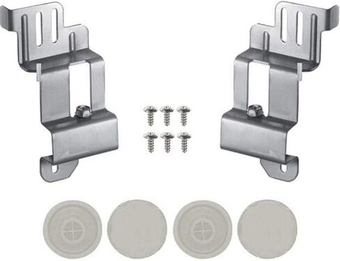 UPGRADED Lifetime Appliance SK-DH Stacking Kit Compatible with Samsung Washer/Dryer Laundry 24" Front Load in Saudi Arabia