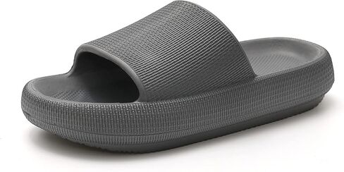 Cloud Slippers for Men and Women Pillow House Slides Non-Slip Sole Open Toe Quick Drying Bathroom Slippers with Thicken Sole Indoor and Outdoor in Saudi Arabia