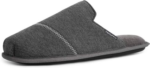 FamilyFairy Men’s Comfy Cozy Scuff Slippers Slip On House Shoes with Memory Foam for Indoor Outdoor in Saudi Arabia