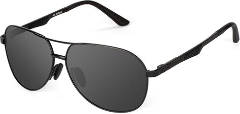 XXL extra large Classic Round Aviator Polarized Sunglasses for big wide heads 150mm in Saudi Arabia