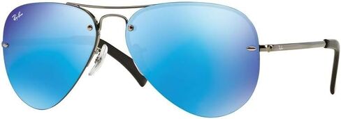 Ray-Ban RB3449 Sunglasses For Men For Women + BUNDLE with Designer iWear Complimentary Eyewear Care Kit in Saudi Arabia