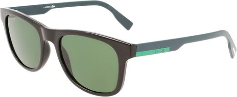 Lacoste L969S Rectangular Sunglasses, Black, One Size in Kuwait