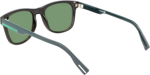 Lacoste L969S Rectangular Sunglasses, Black, One Size in Kuwait