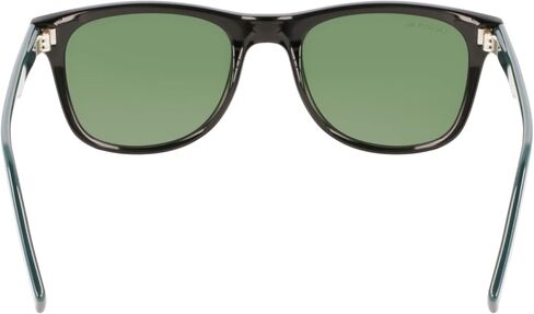 Lacoste L969S Rectangular Sunglasses, Black, One Size in Kuwait