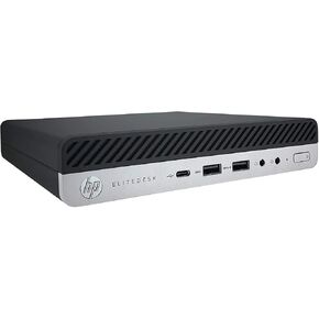 HP EliteDesk 800 G5 Mini - 9th Gen Intel Core i5-9500T 6-Core up to 3.70 GHz, 16GB DDR4 Memory, 256GB NVMe SSD, WiFi-6, Bluetooth 5.0, Intel UHD Graphics 630, Windows 10 Pro (Renewed) in Saudi Arabia