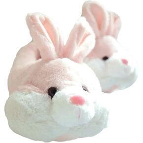 Ladies and Men's Bunny Autumn and Winter Cartoon Indoor Plush Slippers