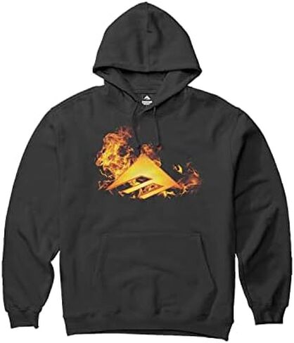 Emerica Skateboard Hoody Triangle Blaze Black in Saudi Arabia