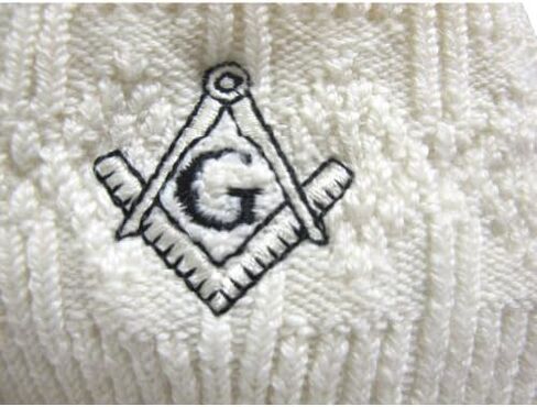 W. Brewin Mens Kilt Hose Socks With Masonic Symbol in Kuwait