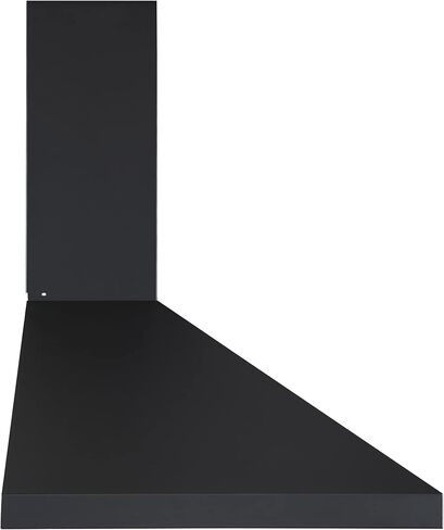 أنكونا AN-1586 شفاط المطبخ الهرمي القابل للتحويل مقاس 36 بوصة 440 CFM باللون الأسود غير اللامع in Kuwait