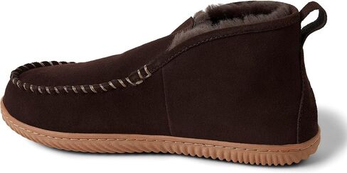 Dearfoams Men's Rockhampton Indoor/Outdoor Shearling Boot Slipper in Saudi Arabia