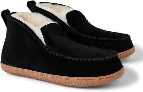 Dearfoams Men's Rockhampton Indoor/Outdoor Shearling Boot Slipper in Saudi Arabia
