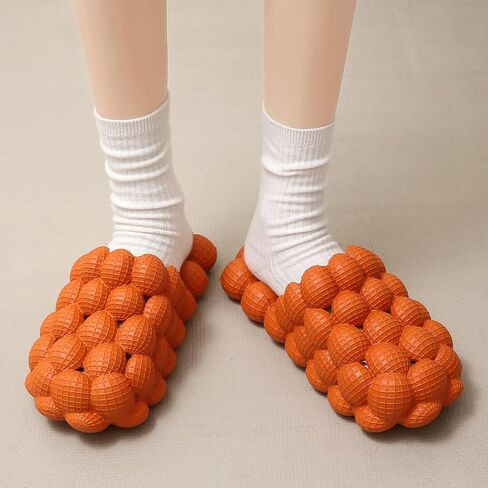 PLMOKN Women's bubble cloud slides men indoor and outdoor slippers cute summer for house shower non-slip massage sandals in Kuwait