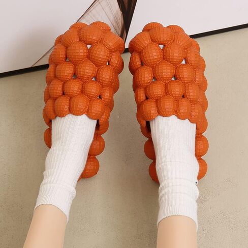 PLMOKN Women's bubble cloud slides men indoor and outdoor slippers cute summer for house shower non-slip massage sandals in Kuwait